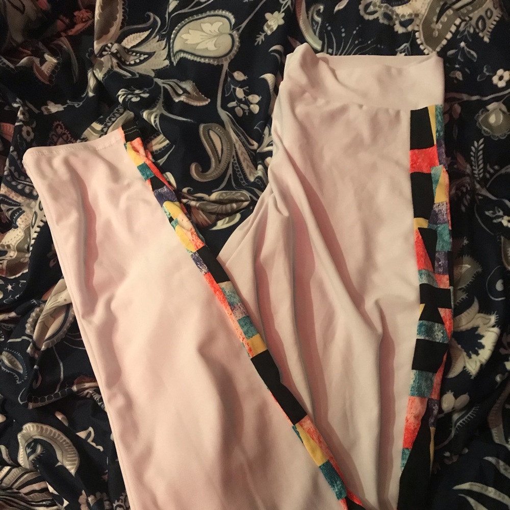Color block leggings